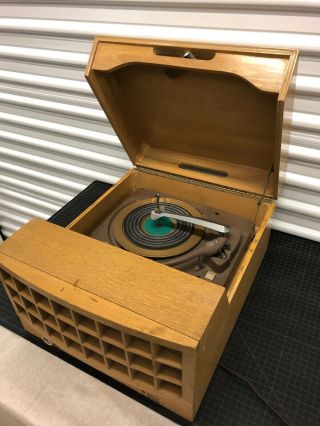 1954 Vintage Zenith - Phonic Portable Record Player