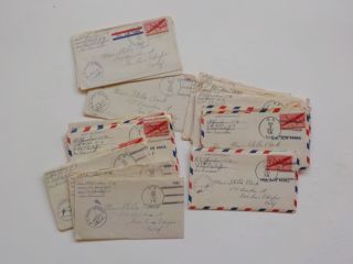 20 Ww2 Letters 21st Naval Construction Battalion Fpo San Luis Obispo California