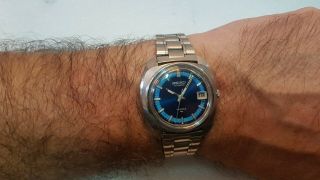 Men’s Very Rare 1974 Seiko 7005 - 7080 Automatic Wristwatch