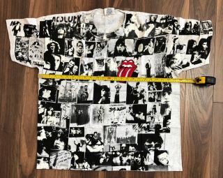 Vtg T - Shirt Rolling Stones 1994 Og Exile On Main Street Promotour Large