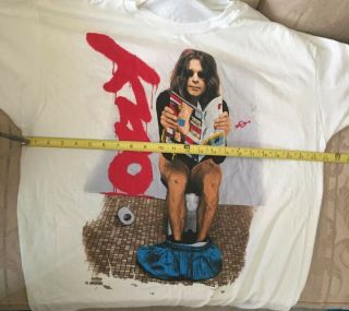 Vintage 1992 Ozzy Osbourne T Shirt XL 8