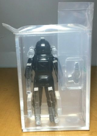Star Wars 1982 Vintage TIE FIGHTER PILOT CHINA COO Action Figure AFA 85 NM, 2