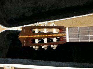 Vintage 1970 ' s Alvarez 5011 Classical Guitar Solid Cedar Top Exc Cond with HSC 4