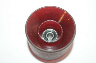 4 Vintage 1970 ' s SIMS Pure Juice Competition Skateboard Wheels Red 6