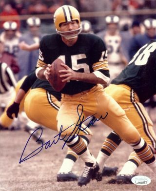 Bart Starr Signed Autographed 8x10 Vintage Photo Green Bay Packers Jsa Dd60698
