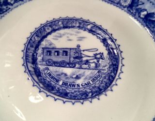 Vintage Rare B & O Railroad Shenango China Cup and Saucer 1827 - 1927 Beauty 4