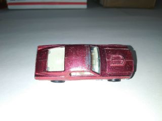 VINTAGE HOTWHEEL REDLINE 1968 USA CUSTOM MUSTANG WATERMELON HTF/RARE COLOR 6