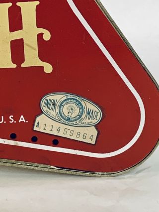 Rare Vintage Miller High Life Beer Lighted Sign Reverse Logo 5