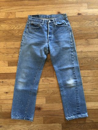 Vintage 70’s Levi’s 501 Selvedge Medium Wash Jeans