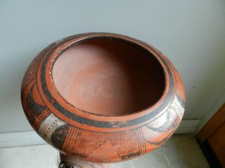 Outstanding Red Clay Antique Hopi Sityatki Style Seed Jar Pottery Bowl,  NR 2