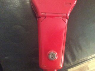 Vintage PARK - O - METER parking meter RED with both keys 19” 4