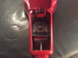 Vintage PARK - O - METER parking meter RED with both keys 19” 6