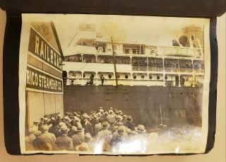 VTG PHOTO SCRAPBOOK / HURRICANE / HURACAN SAN FELIPE / PUERTO RICO 1928 V RARE 5