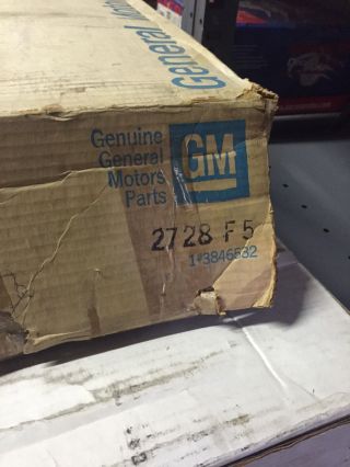 Nos Vintage Gm Muffler 73 - 76 Corvette 3846532