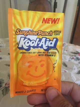 Sunshine Punch Kool Aid Extremely Rare Vintage