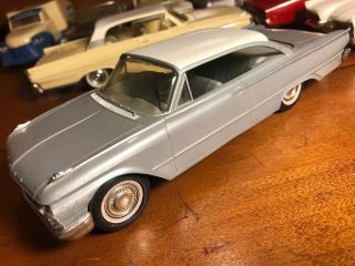 1961 Ford Starliner Galaxie Promo Model Car Coaster Dealer Chassis 1960 61 3