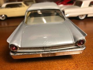 1961 Ford Starliner Galaxie Promo Model Car Coaster Dealer Chassis 1960 61 5