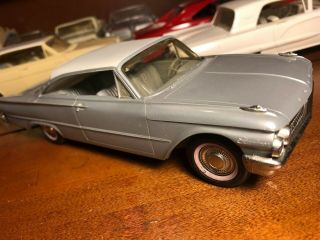 1961 Ford Starliner Galaxie Promo Model Car Coaster Dealer Chassis 1960 61 7