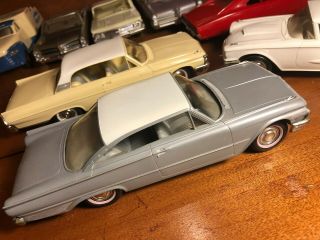 1961 Ford Starliner Galaxie Promo Model Car Coaster Dealer Chassis 1960 61 8