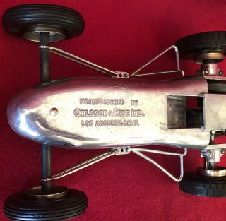 NOS Old Stock Vintage Ohlsson Rice Cox Gas Powered Tether Car Chassis Bad Engine 10