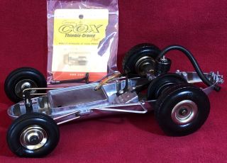 Nos Old Stock Vintage Ohlsson Rice Cox Gas Powered Tether Car Chassis Bad Engine