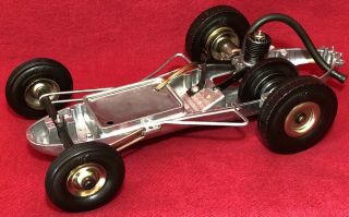 NOS Old Stock Vintage Ohlsson Rice Cox Gas Powered Tether Car Chassis Bad Engine 2