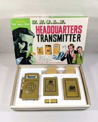 The Man From Uncle Headquarters Transmitter 1966 Vintage Spy Hidden U.  N.  C.  L.  E.