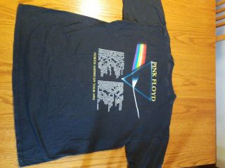 Vintage Pink Floyd Dark Side of the Moon 1994 Tour Shirt 90s Concert Brockum 92 5
