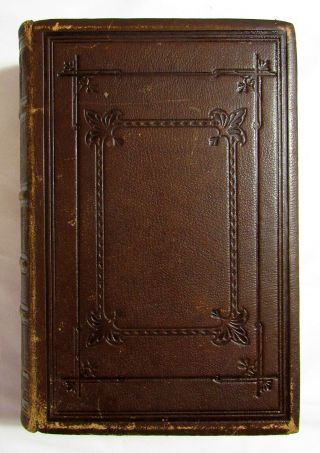 1884 HISTORY OF TUCKER COUNTY WEST VIRGINIA Antique Leather MAXWELL Civil War 2