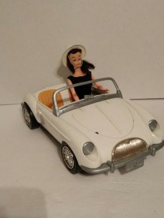 Vintage Barbie And Car