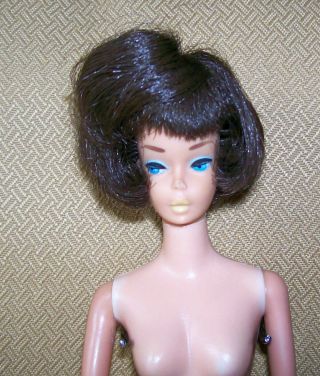 Vintage Brunette American Girl Barbie Side Part? From 1960 