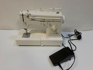 Bicor Vx1005 Sewing Machine Zig Zag W/ Foot Pedal Vintage