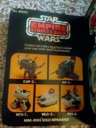 Vintage Star Wars The Empire Strikes Back MLC - 3 Mobile Laser Cannon w/Box Unopen 2