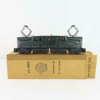 Lionel 2360 Pennsylvania Gg - 1 W/ Box Postwar Rare