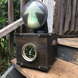 Steampunk Industrial Style Custom Table Lamp Vintage Turn Signal