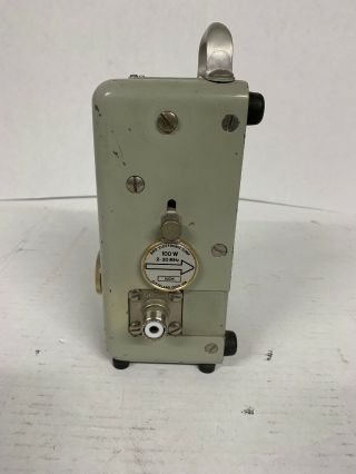 Vintage Wattmeter BIRD Thruline Model 43 with 3 Elements, 5