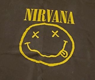 Vintage Nirvana Smiley Face T - Shirt Giant Very Men’s Size XL 3