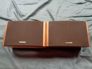 Vintage Optimus Pro Lx4 2 - Way Bookshelf Speakers Linaeum Tweeters