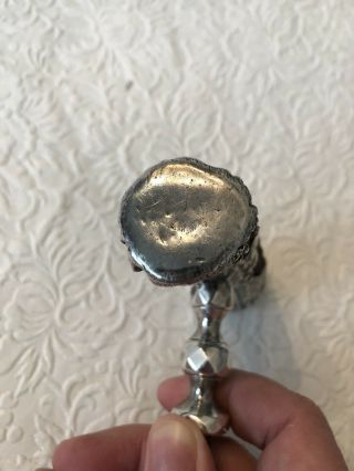 Antique Silver Antler Corkscrew 4