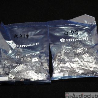 Hitachi Vintage Mos Fet 2sk214 / 2sj77 50pair (nos)
