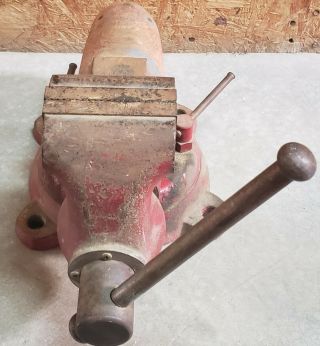 Vintage Wilton HD 9400 Bullet Bench Vise with Swivel Base Made in the USA 6