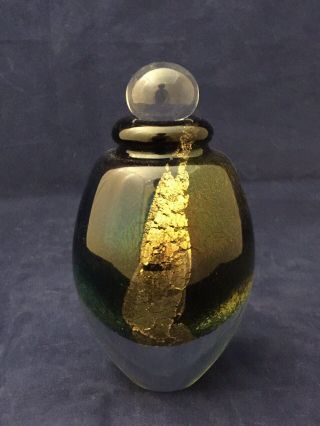 Gorgeous Vintage Perfume Bottle W/ Stopper By Robert Eickholt