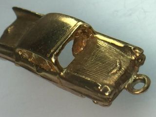AWESOME 1957s Chevy 14K yellow gold automobile charm.  4.  3gm. 4