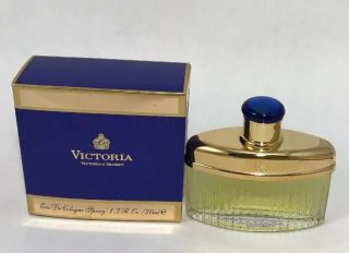 Vintage VICTORIA Victoria ' s Secret Eau de Cologne SPRAY 1.  7 oz / 50 ml RARE NIB 3