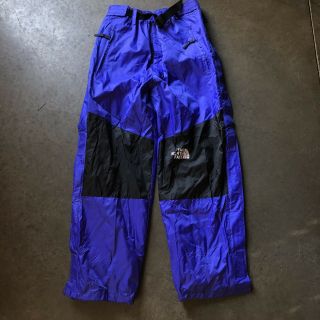 Mens Vintage The North Face Usa Mountain Light Gore - Tex Purple Black Pants Sz M