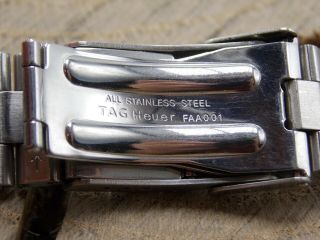 Vintage OLD STOCK stainless steel TAG - Heuer 2000 Watch and Bracelet FAA001 4