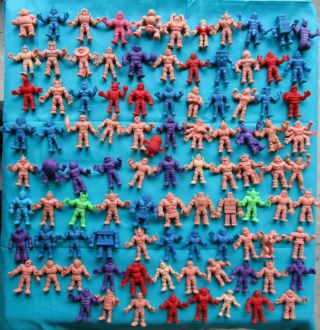 97 Vintage M.  U.  S.  C.  L.  E.  Men Figures - Muscle Mattel Kinnikuman