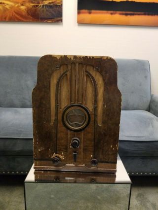 Old Antique Wood Philco Vintage Tube Radio