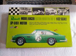 Revell Vintage Aston Martin Db5 1/32 Scale Slot Car - 1965 U.  S.  A.