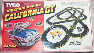 Tyco Magnum 440 - X2 California Gt Racing Car Vintage Set 37 